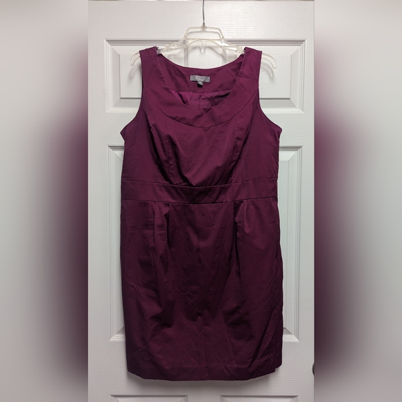 Merona Dresses & Skirts - Dark magenta sleeveless dress